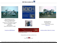 dbh-motorradtechnik.de Webseite Vorschau