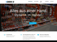 dbm-s.de Webseite Vorschau