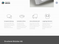 dbruecker.ch Webseite Vorschau