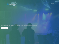 dbsound.ch Webseite Vorschau