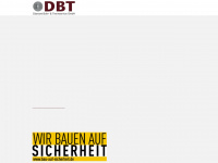 dbt-service.de Webseite Vorschau