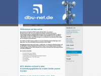 dbu-net.de Webseite Vorschau