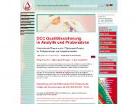 dcc-germany.org Webseite Vorschau