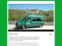 buergerbus-altena.de Webseite Vorschau