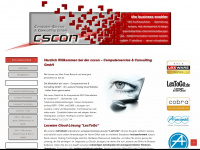 cscon.de Webseite Vorschau