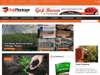 goji-plantage.de Webseite Vorschau