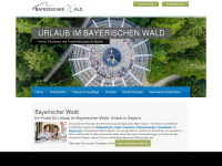 bayrischerwald.de Webseite Vorschau