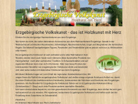 erzgebirgische-volkskunst.com Webseite Vorschau
