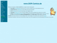 ddrcomics.de Webseite Vorschau