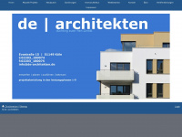 de-architekten.de Webseite Vorschau