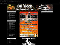 de-rock.de Webseite Vorschau