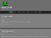 deaf-clan.de Webseite Vorschau