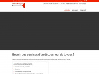 debouchetuyaux.ch Webseite Vorschau