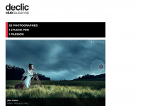 declic-club.ch Webseite Vorschau