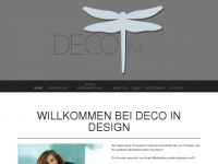 deco-in-design.de Webseite Vorschau