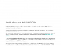 deco-station.de Webseite Vorschau