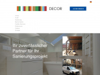decor.co.at Webseite Vorschau
