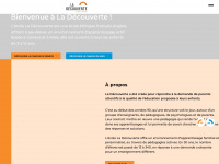 decouverte.ch Webseite Vorschau