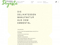 degusta.ch Webseite Vorschau