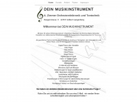 dein-musikinstrument.de Webseite Vorschau