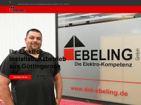 dek-ebeling.de Webseite Vorschau
