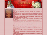deko-edem.de Webseite Vorschau