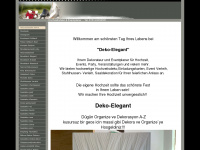 deko-elegant.de Webseite Vorschau