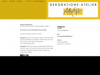 deko-atelier-marlene.ch Webseite Vorschau