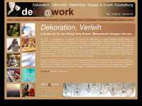 deko-work.de Webseite Vorschau