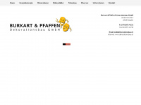 dekorationsbau.ch Webseite Vorschau
