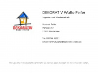 dekorativ-wabo.de Webseite Vorschau