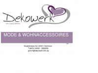 dekowerk-info.de Webseite Vorschau