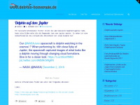 delphin-homepage.de Webseite Vorschau