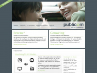 publicom.ch Webseite Vorschau