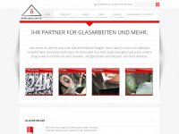 delta-glas.ch Webseite Vorschau