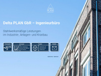 delta-plan-gbr.de Webseite Vorschau