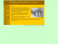 demenz-shg-muldental.de Webseite Vorschau