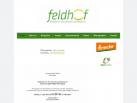 demeter-feldhof.ch Webseite Vorschau