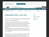 demoband.at Webseite Vorschau