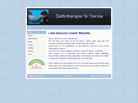 denise-delfintherapie.de Webseite Vorschau