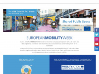 mobilityweek.eu Webseite Vorschau