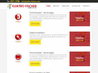 elektro-fischer.com Webseite Vorschau