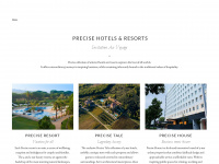 precisehotels.com Webseite Vorschau