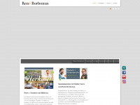rene-borbonus.de Webseite Vorschau