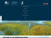 waddensea-worldheritage.org Webseite Vorschau