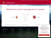 sc-lorenzen.de Webseite Vorschau