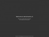 denismartin.ch Webseite Vorschau