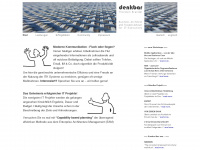 denkbar.de Webseite Vorschau