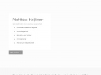 matthiasheissner.de Webseite Vorschau