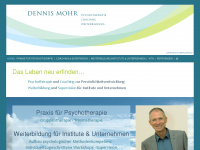 dennis-mohr.de Webseite Vorschau